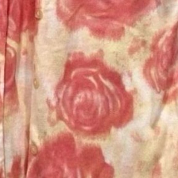 Kate Hill 2 pieces cardigan and sleeveless tie dye top set size XS 100% cotton - Picture 12 of 12